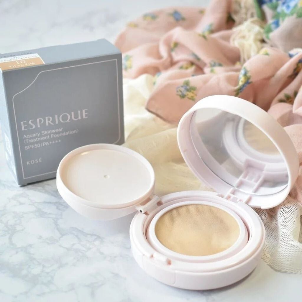 アクアリースキンウェア/ESPRIQUE/クッションファンデーションを使ったクチコミ(1枚目)