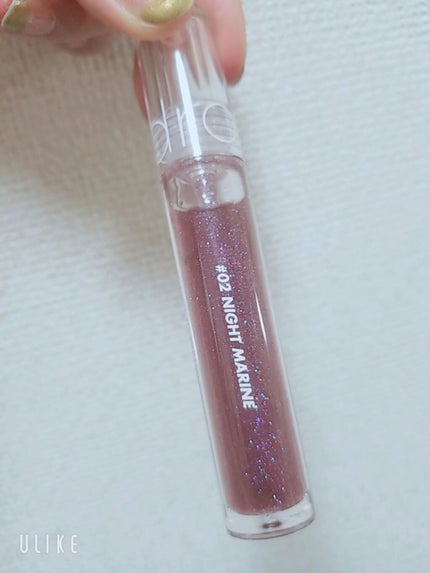 グラスティングウォーターグロス/rom&nd/リップグロスを使ったクチコミ(1枚目)