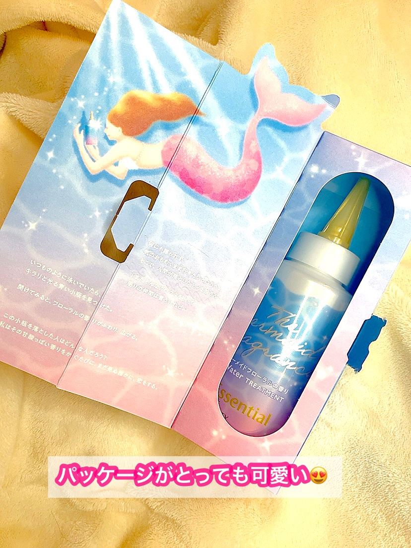 THE BEAUTY 髪のキメ美容ウォータートリートメント マーメイドフローラルの香り/エッセンシャル/アウトバストリートメントを使ったクチコミ（2枚目）