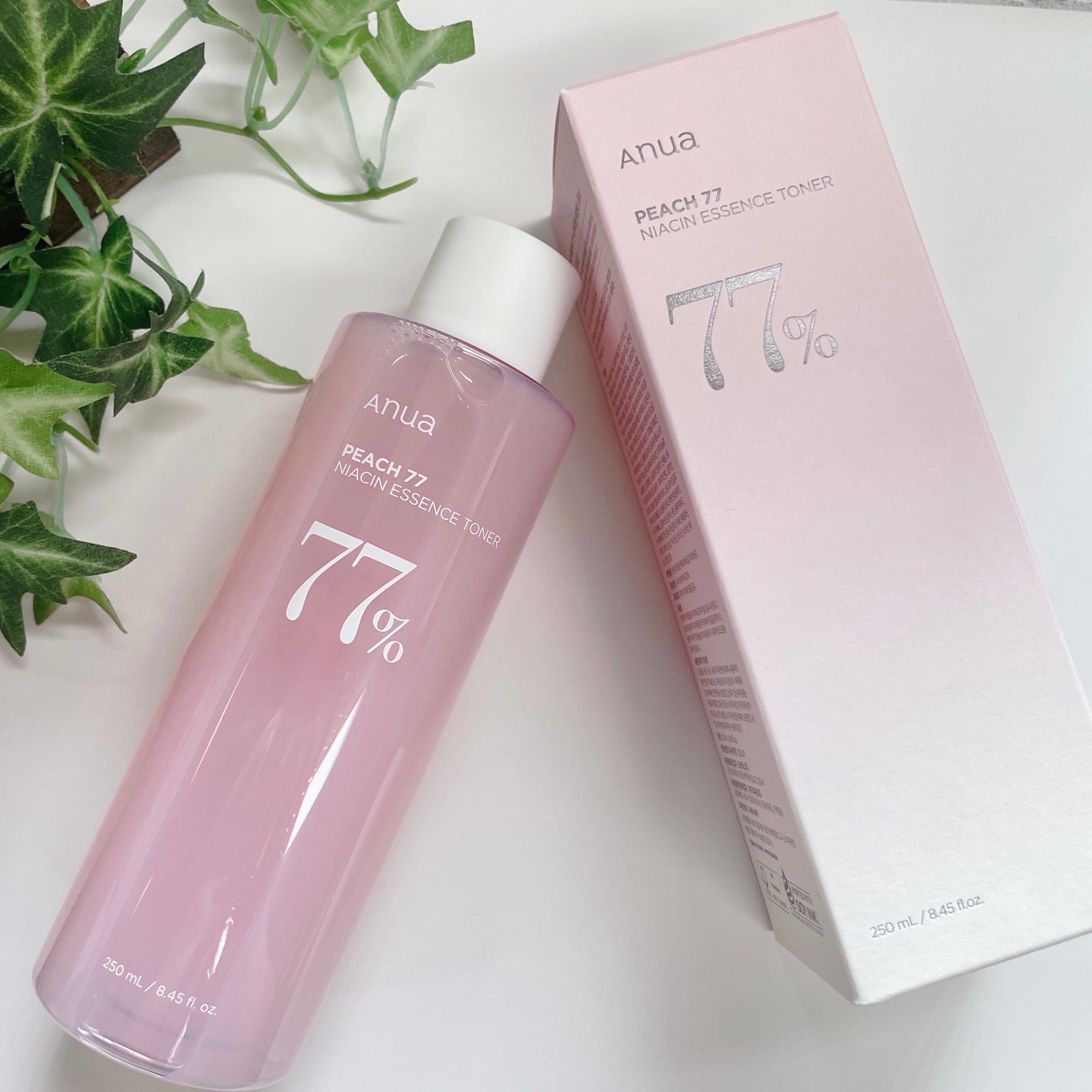 桃77%ナイアシンエッセンストナー 250ml/Anua/化粧水を使ったクチコミ(2枚目)