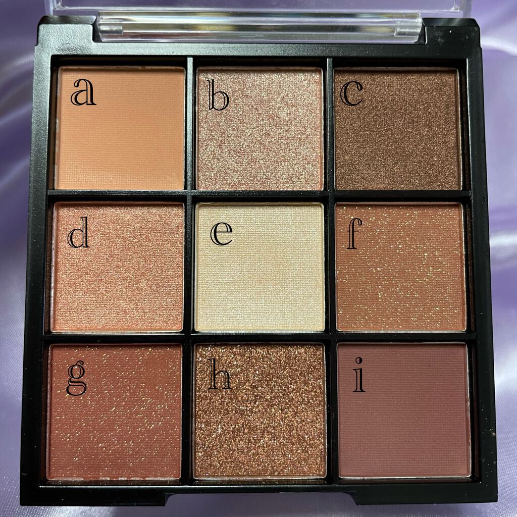 UR GLAM　BLOOMING EYE COLOR PALETTE/U R GLAM/アイシャドウパレットを使ったクチコミ（3枚目）