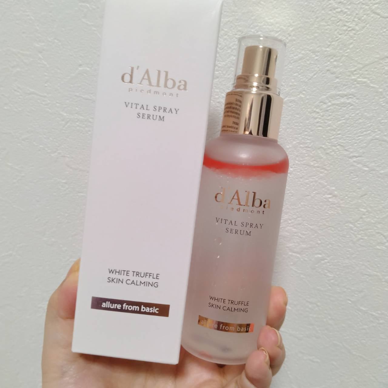 ダルバ ホワイトトリュフバイタルスプレーセラム/ダルバ/ミスト状化粧水を使ったクチコミ(5枚目)