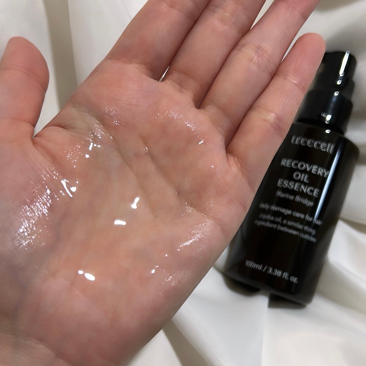 リカバリー オイルエッセンス/treecell/アウトバストリートメントを使ったクチコミ(8枚目)