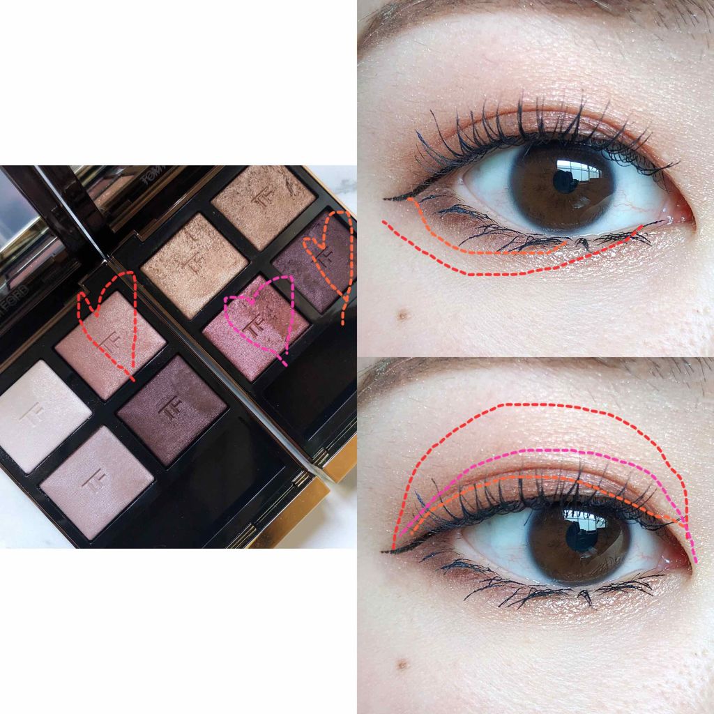 アイ カラー クォード/TOM FORD BEAUTY/アイシャドウパレットを使ったクチコミ(3枚目)