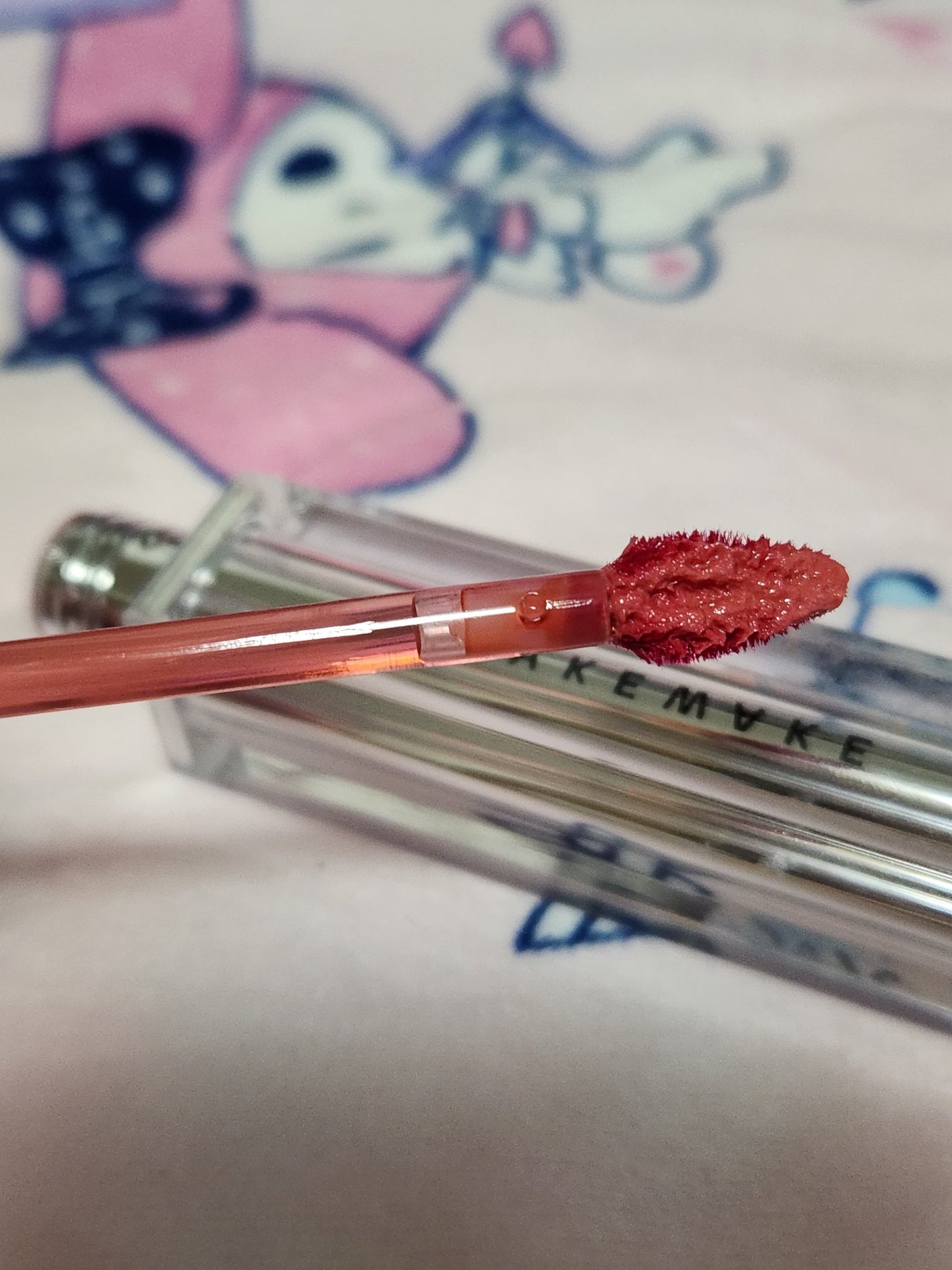 デュイジェルグロウティント/wakemake/リップティントを使ったクチコミ(4枚目)