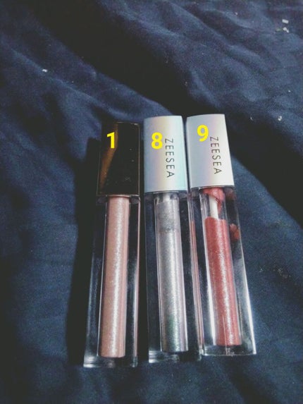 ダイヤモンドシリーズ 星空リキッドアイシャドウ/ZEESEA/リキッドアイシャドウを使ったクチコミ(1枚目)