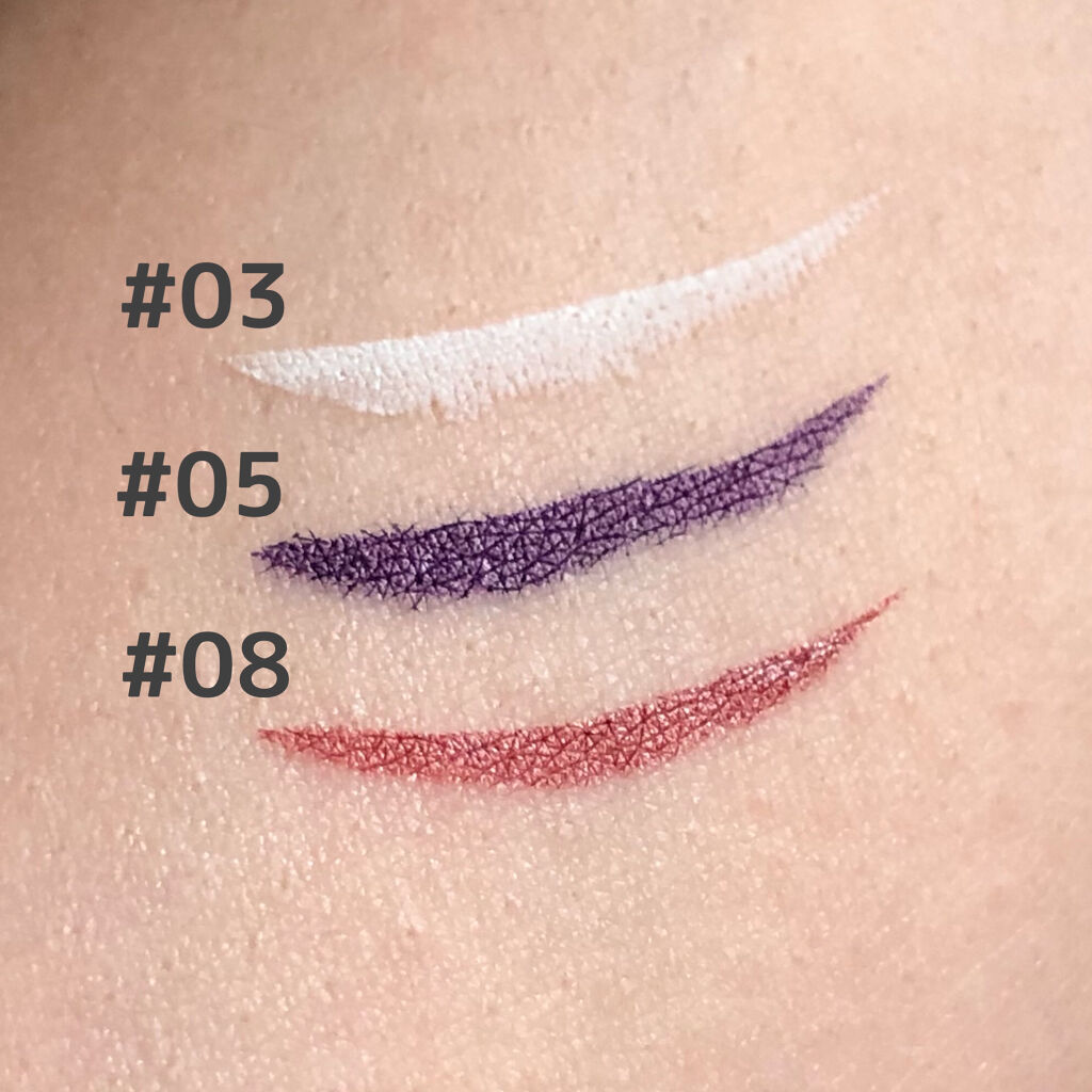  ファインスピードドライアイライナー/MINSHZEE/リキッドアイライナーを使ったクチコミ（2枚目）