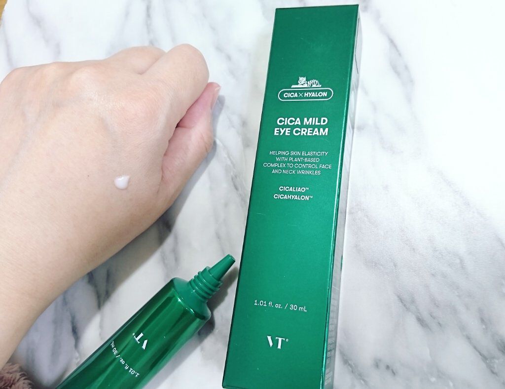 CICA マイルドアイクリーム/VT/アイケア・アイクリームを使ったクチコミ(1枚目)