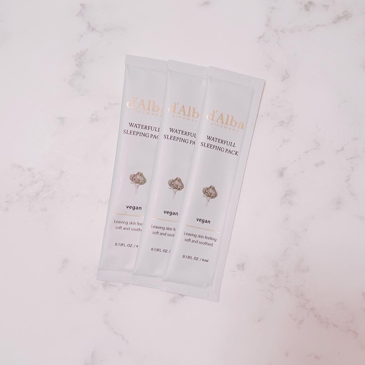 ホワイトトリュフウォータフルヴィーガンスリーピングパック/ダルバ/シートマスク・パックを使ったクチコミ(2枚目)