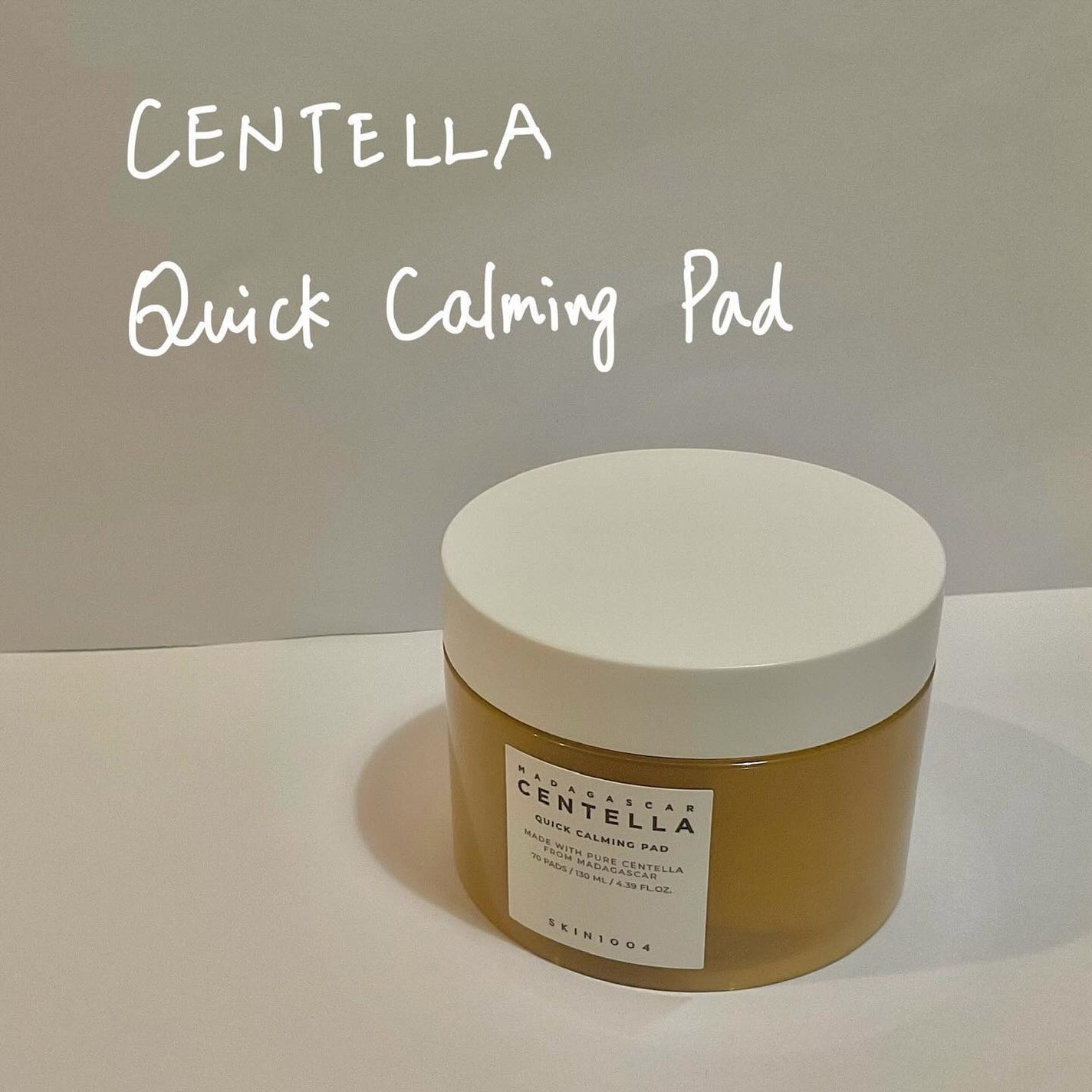 センテラ クイックカーミングパッド/SKIN1004/トナーパッドを使ったクチコミ(1枚目)