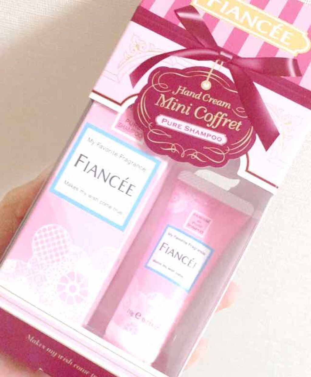 ボディミスト ピュアシャンプー ハンドミニコフレ/フィアンセ/その他キットセットを使ったクチコミ（1枚目）
