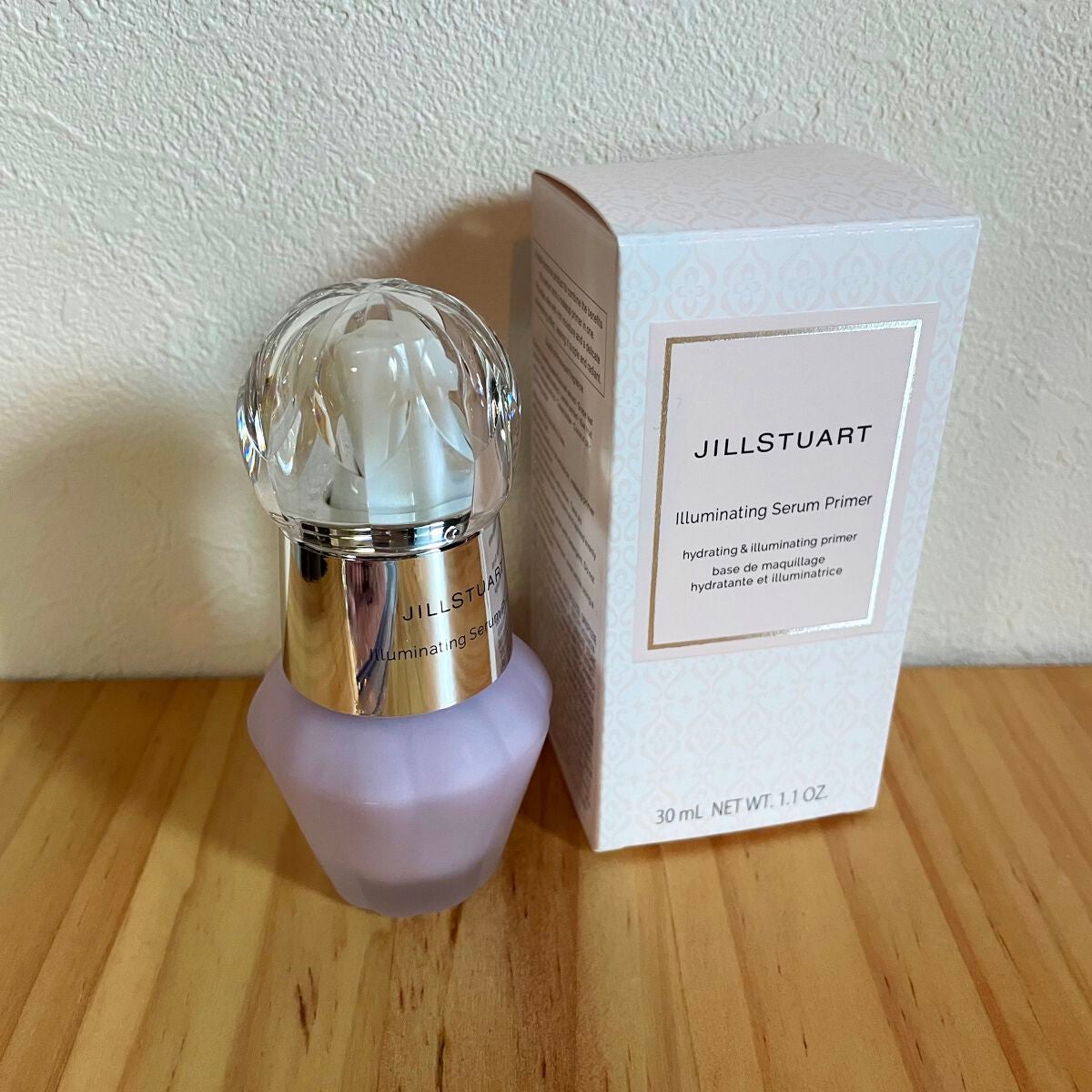 ジルスチュアート イルミネイティング セラムプライマー/JILL STUART/化粧下地を使ったクチコミ(1枚目)