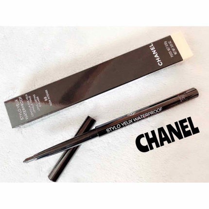 スティロ ユー ウォータープルーフ N/CHANEL/ペンシルアイライナーを使ったクチコミ(1枚目)