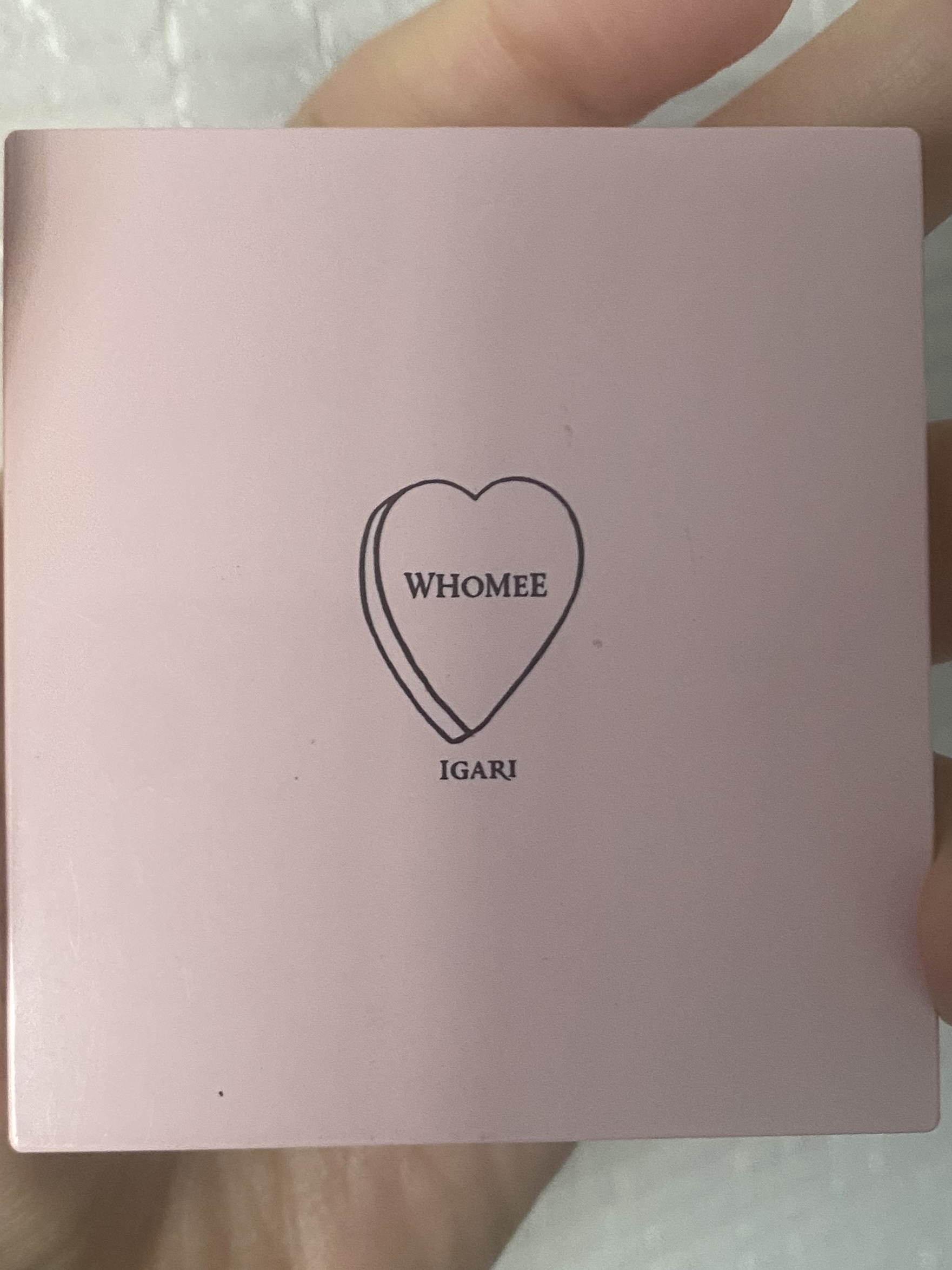 フーミー アイシャドウパレット little girl pink/WHOMEE/アイシャドウパレットを使ったクチコミ（2枚目）