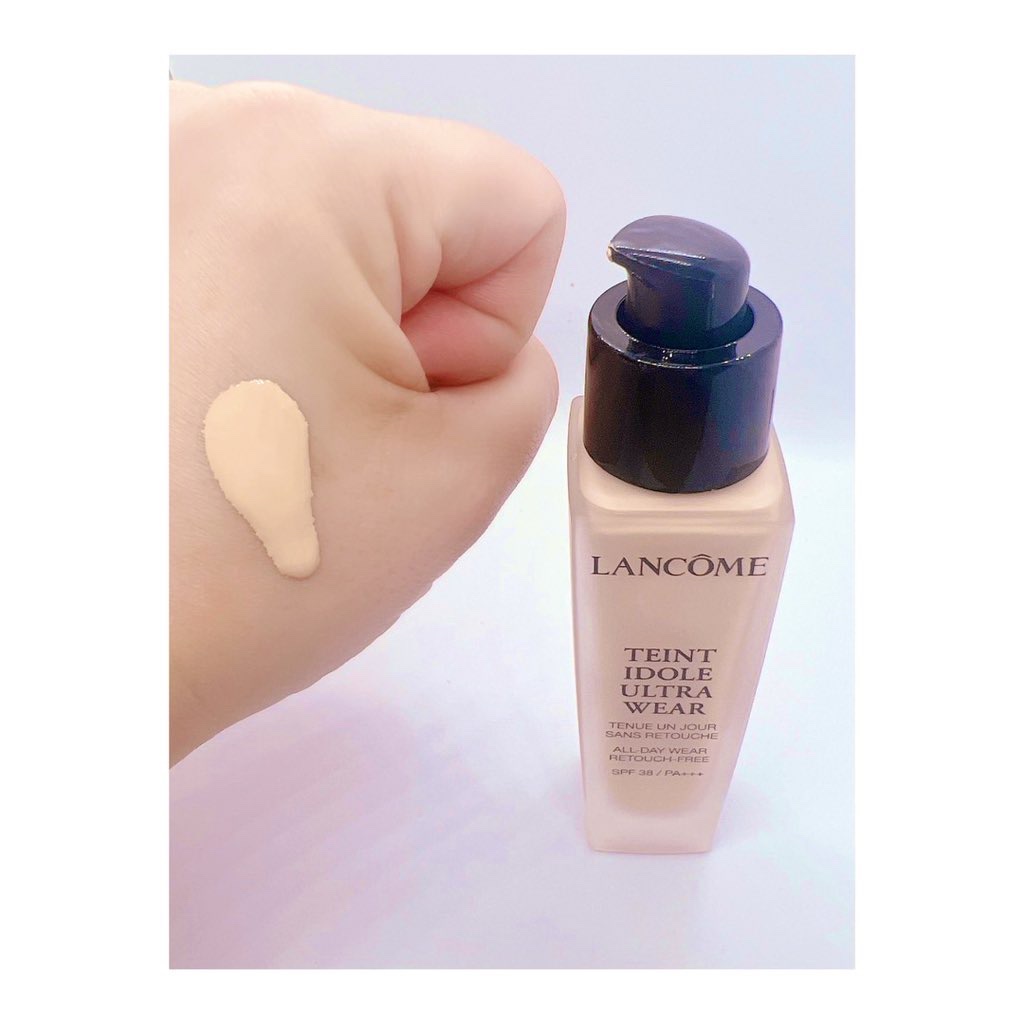 タンイドル ウルトラ ウェア リキッド/LANCOME/リキッドファンデーションを使ったクチコミ（3枚目）