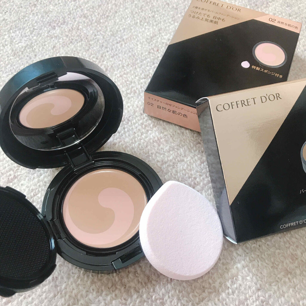 モイスチャーロゼファンデーションUV/コフレドール/クリーム・エマルジョンファンデーションを使ったクチコミ（1枚目）