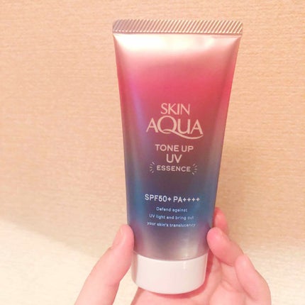 スキンアクア トーンアップUVエッセンス/スキンアクア/日焼け止めクリームを使ったクチコミ(1枚目)