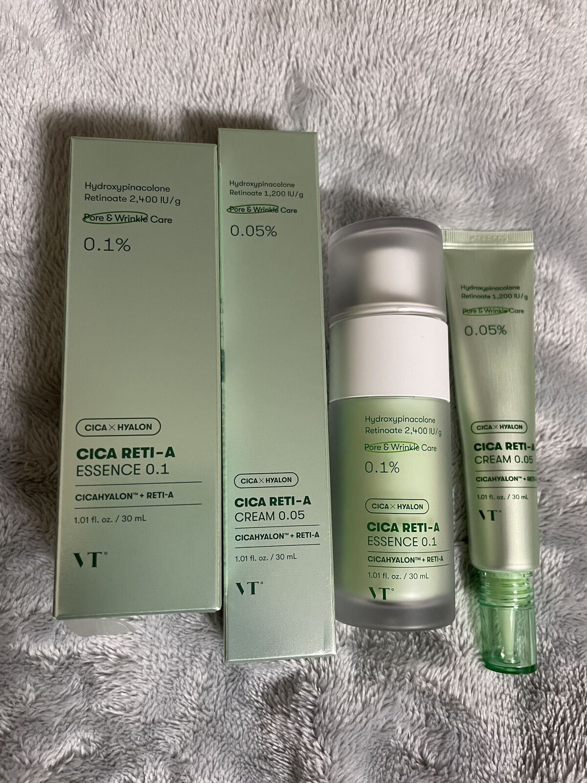 シカレチA クリーム0.05/VT/フェイスクリームを使ったクチコミ（1枚目）