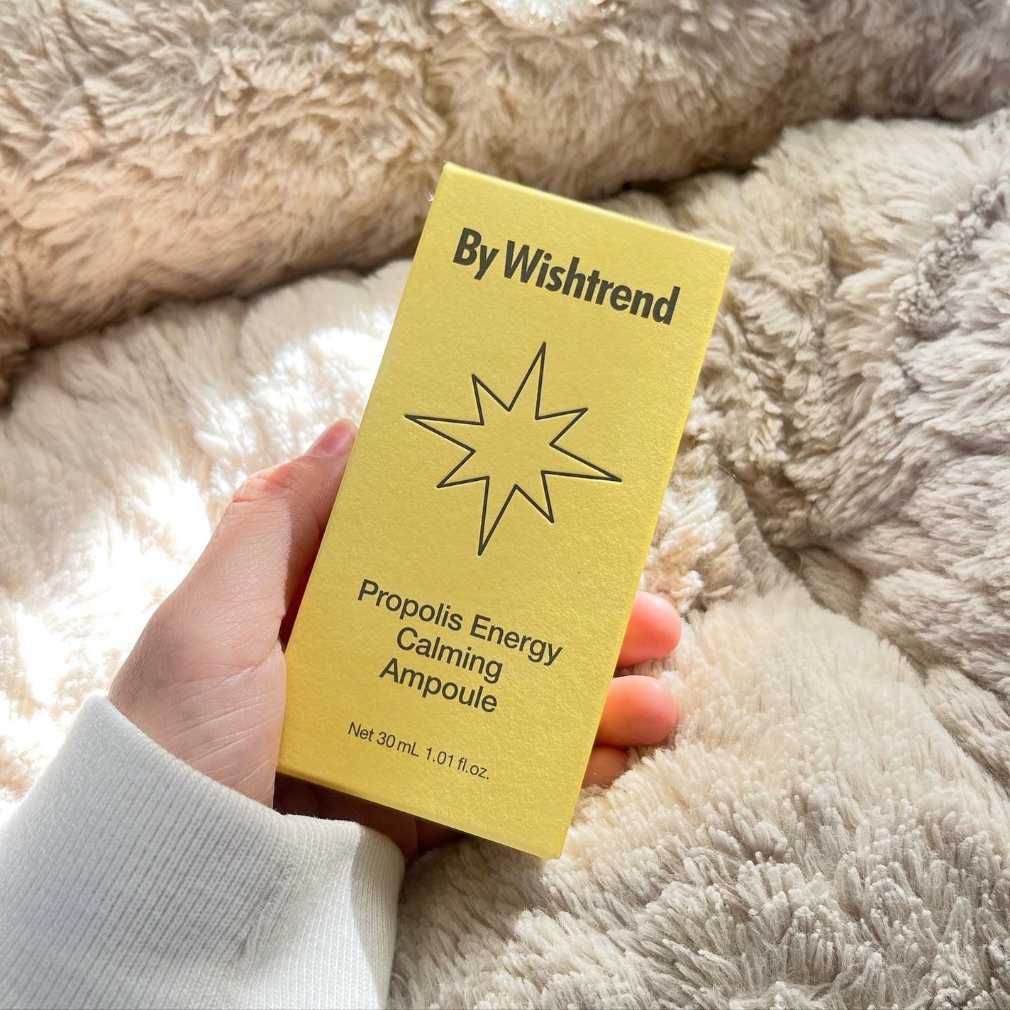 プロポリスエナジーカーミングアンプル/By Wishtrend/美容液を使ったクチコミ(5枚目)