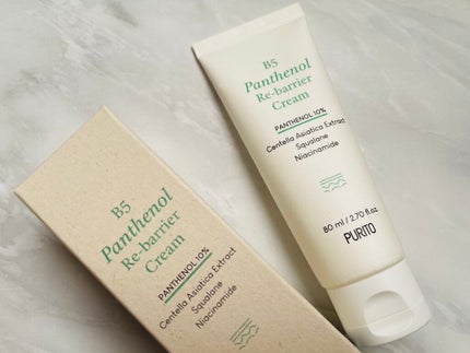 B5パンテノールリバリアクリーム/PURITO/フェイスクリームを使ったクチコミ(1枚目)