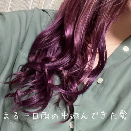 ロレッタ メイクアップワックス 6.5のクチコミ「先日の台風による大雨にも巻き髪が負けなかったの本当にすごいと思ったんです……
☔️ロレッタメ.....」(2枚目)