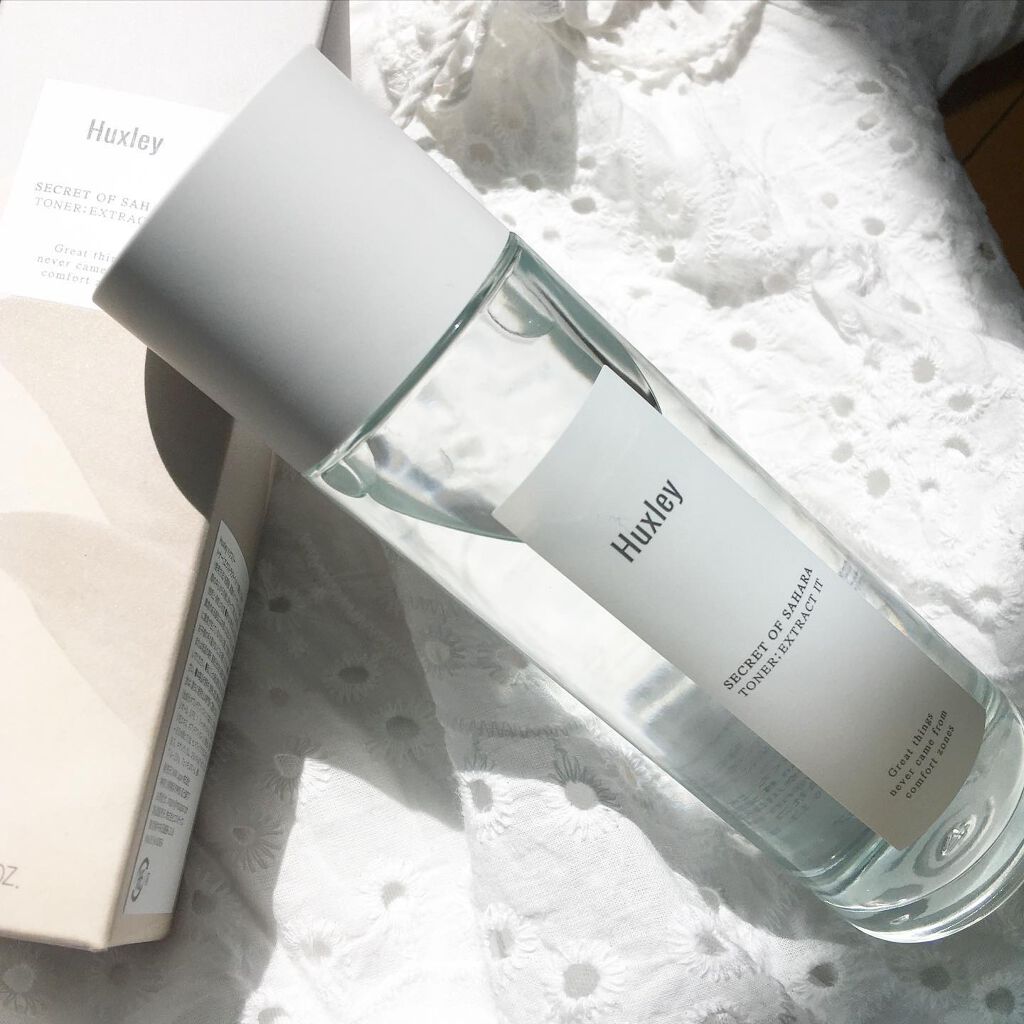 トナー；エクストラクトイット/Huxley/化粧水を使ったクチコミ（1枚目）