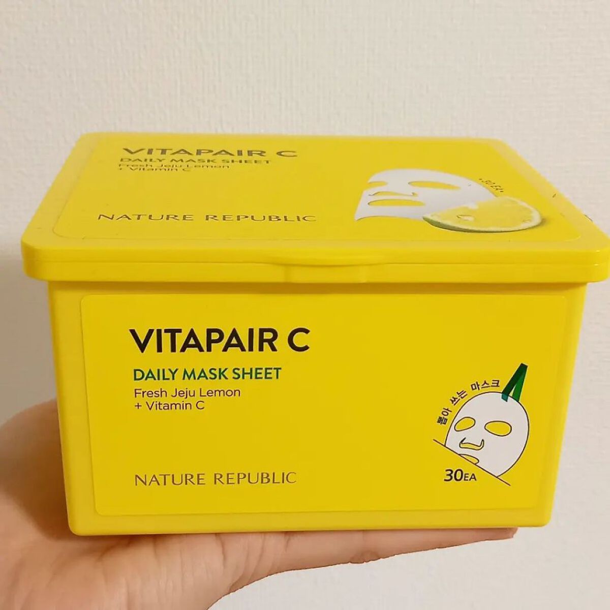 ビタペアCデイリーシートマスク/ネイチャーリパブリック/シートマスク・パックを使ったクチコミ（1枚目）