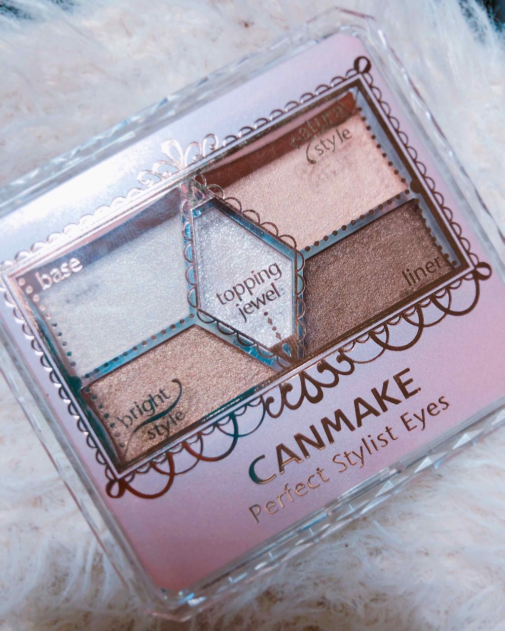 【旧品】パーフェクトスタイリストアイズ/キャンメイク/アイシャドウパレットを使ったクチコミ(1枚目)