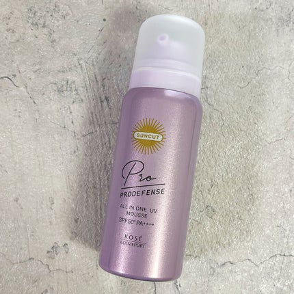 プロディフェンス オールインワンUV ムース/サンカット®/日焼け止めクリームを使ったクチコミ(1枚目)