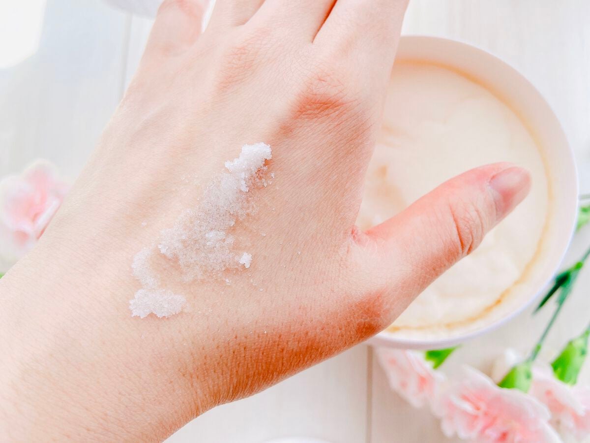 星野家の手作りマッサージ塩/星野家/ボディスクラブを使ったクチコミ(6枚目)