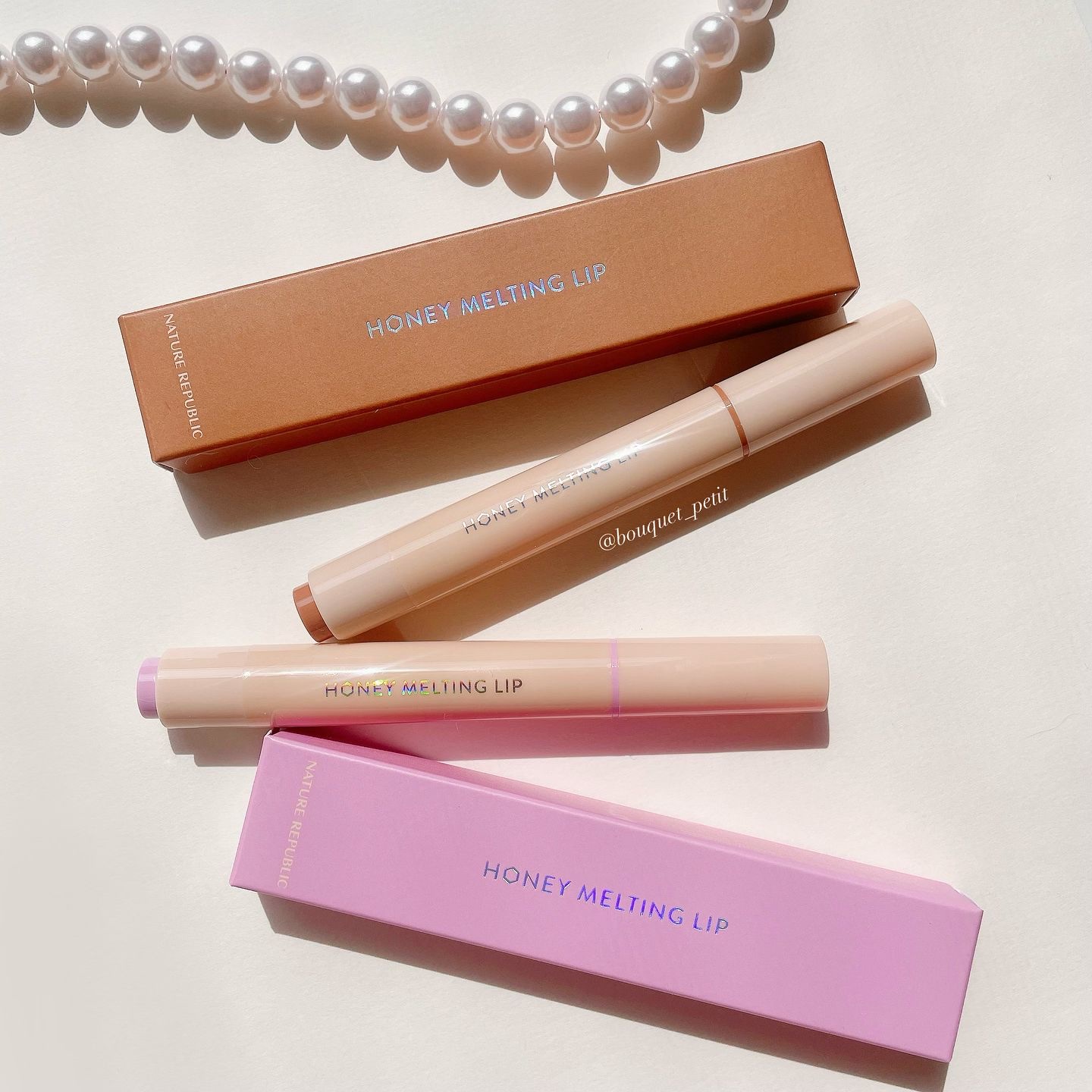 ハニーメルティングリップ/ネイチャーリパブリック/口紅を使ったクチコミ（1枚目）