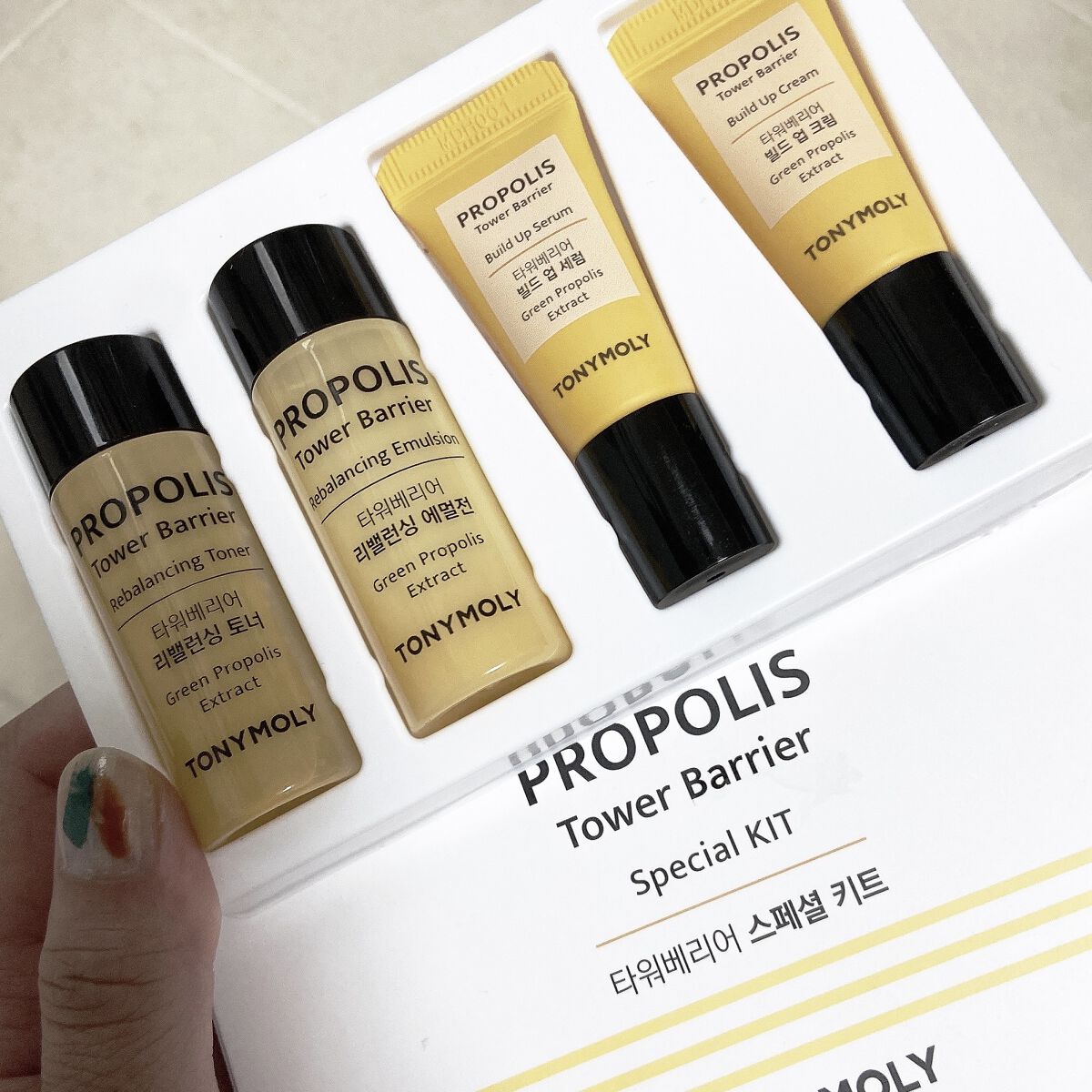 プロポリス タワーバリア リバランシング トナー/TONYMOLY/化粧水を使ったクチコミ（1枚目）