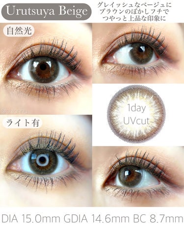 HoneyDrops 1day 15.0mm/HONEY DROPS/ワンデー（１DAY）カラコンを使ったクチコミ（3枚目）