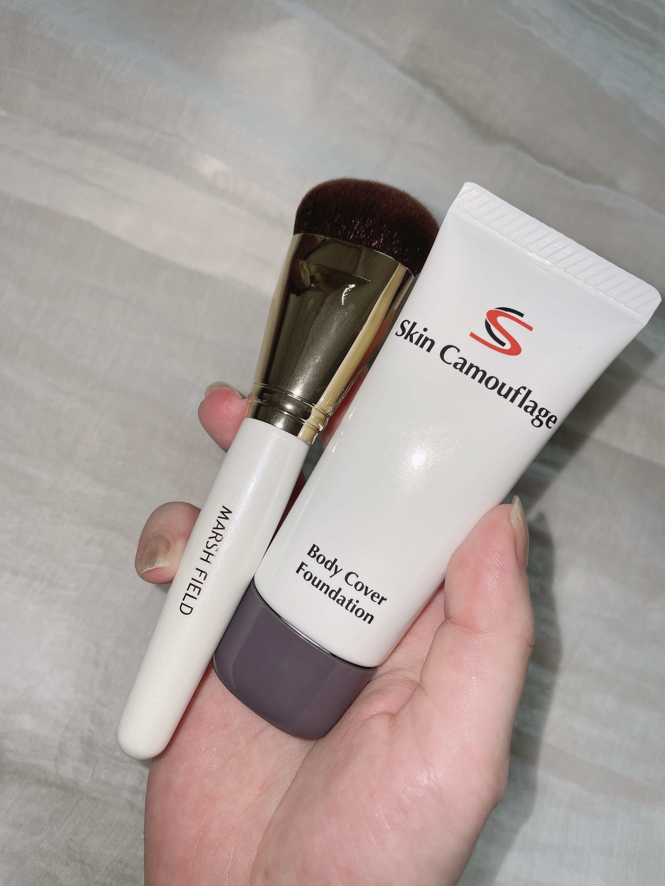 マーシュフィールド SC ボディカバーファンデN/マーシュ・フィールド/クリーム・エマルジョンファンデーションを使ったクチコミ（1枚目）