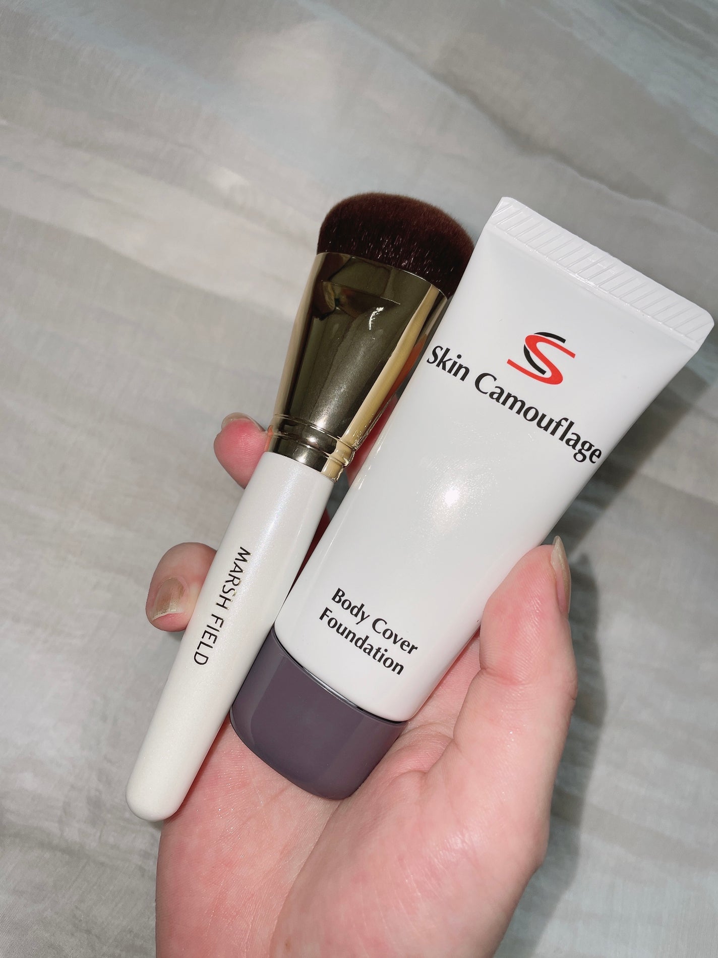 マーシュフィールド SC ボディカバーファンデN/マーシュ・フィールド/クリーム・エマルジョンファンデーションを使ったクチコミ(1枚目)