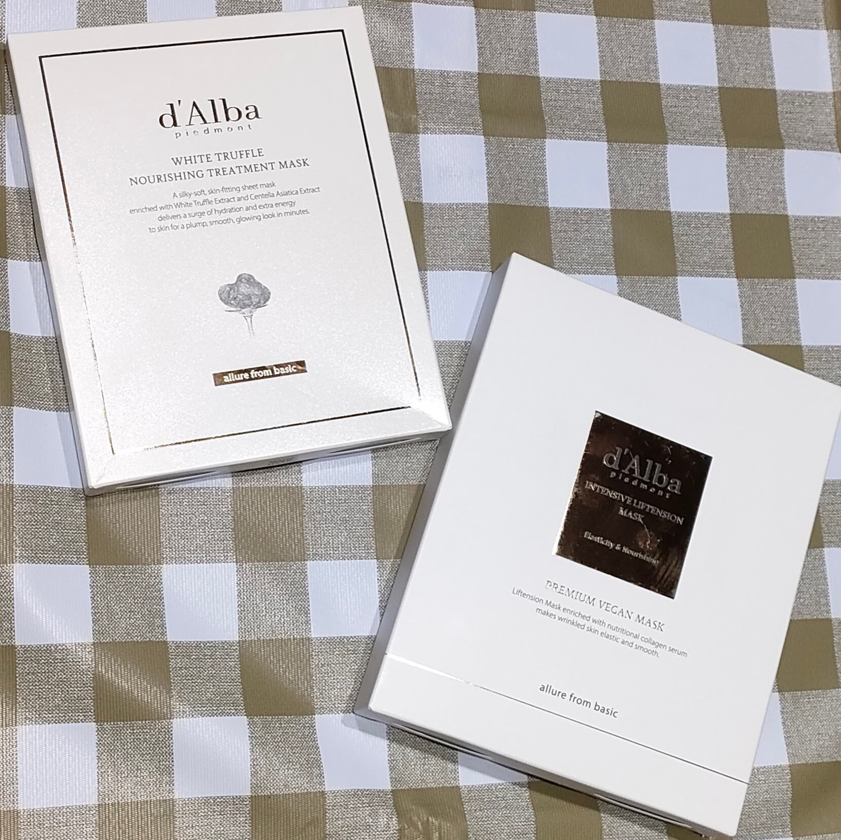 ホワイトトリュフナリシングトリートメントマスク/ダルバ/シートマスク・パックを使ったクチコミ（1枚目）