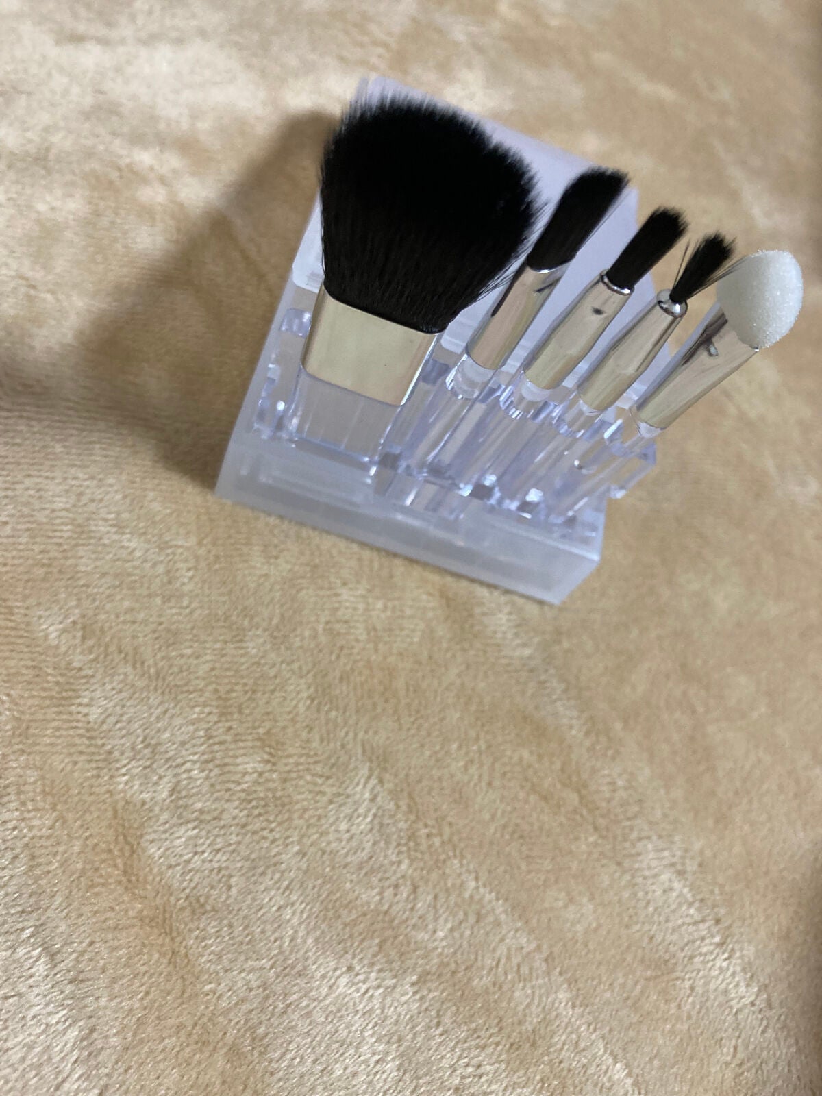 ごくふわっ 化粧ブラシセット/DAISO/メイクブラシを使ったクチコミ(1枚目)