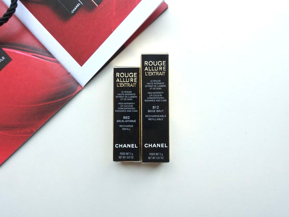 ルージュ アリュール レクストレ/CHANEL/口紅を使ったクチコミ(2枚目)