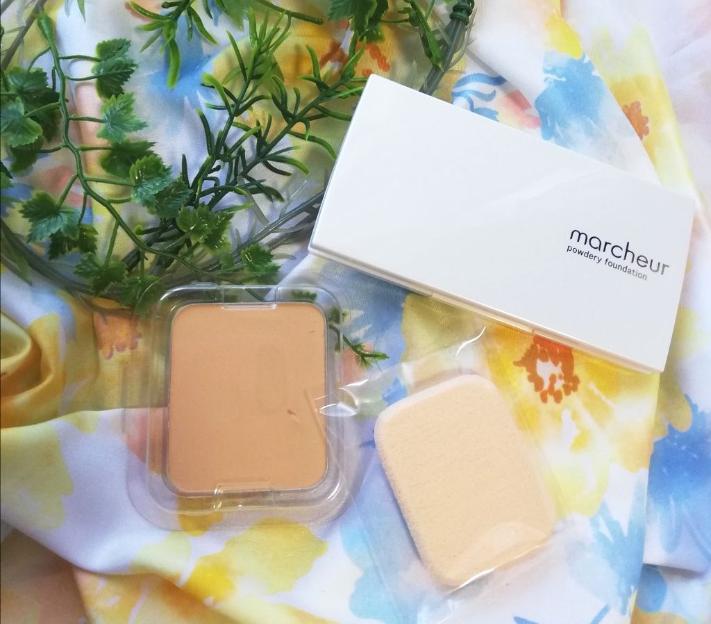 マルシュールパウダリーファンデーション/marcheur（マルシュール）/パウダーファンデーションを使ったクチコミ（1枚目）