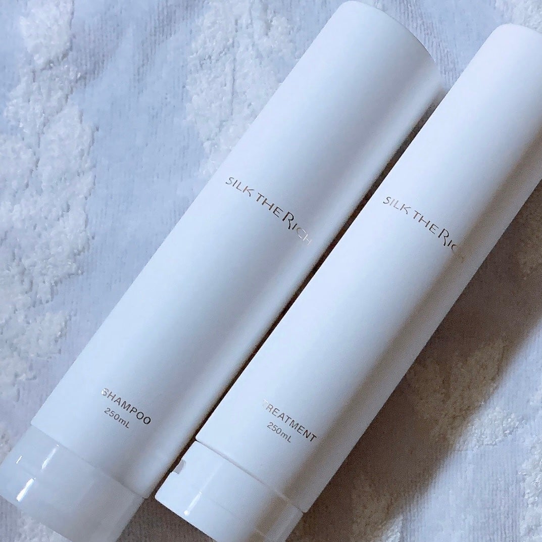 SILK THE RICH モイスト&リペア シャンプー・トリートメント/SILK THE RICH/市販シャンプーを使ったクチコミ(1枚目)