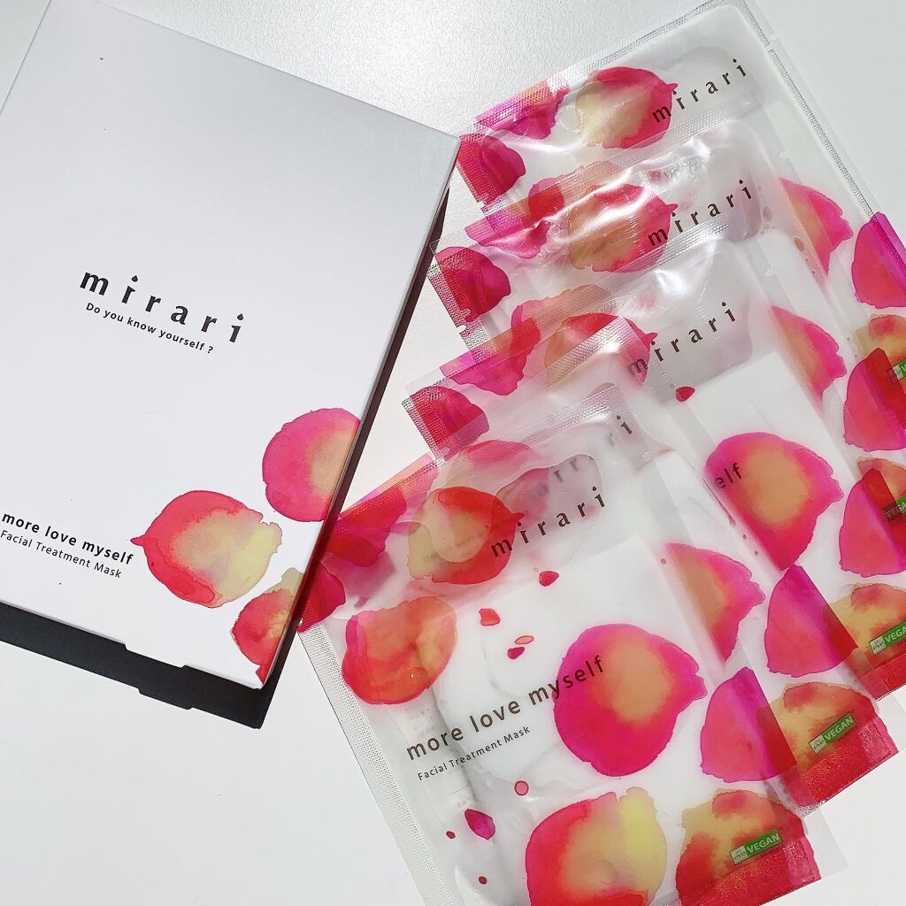フェイシャルトリートメントマスク 06 more love myself/mirari/シートマスク・パックを使ったクチコミ（2枚目）