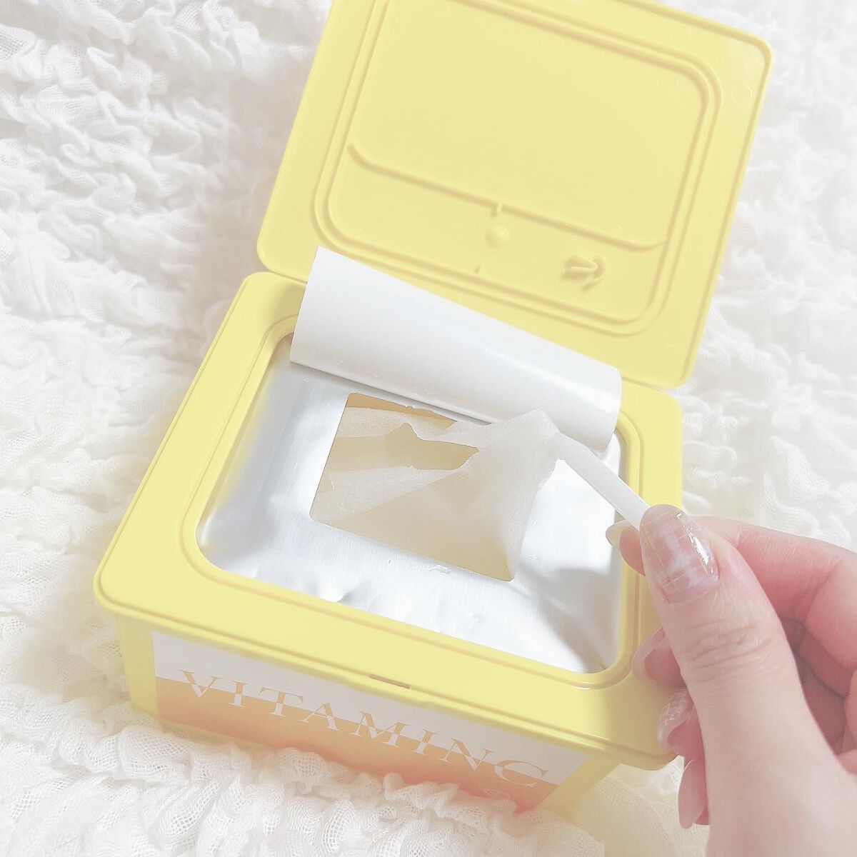 VITAMINC タイトスキンシートマスク/Grande Prossimo/シートマスク・パックを使ったクチコミ（2枚目）