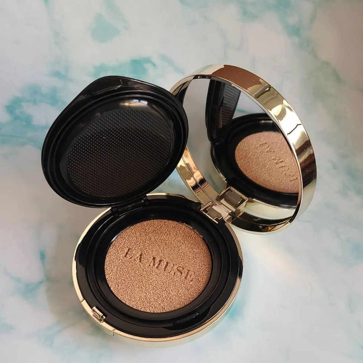 CORRECT CARE COMPLETE CC CUSHION/ラミューズ/クッションファンデーションを使ったクチコミ(3枚目)