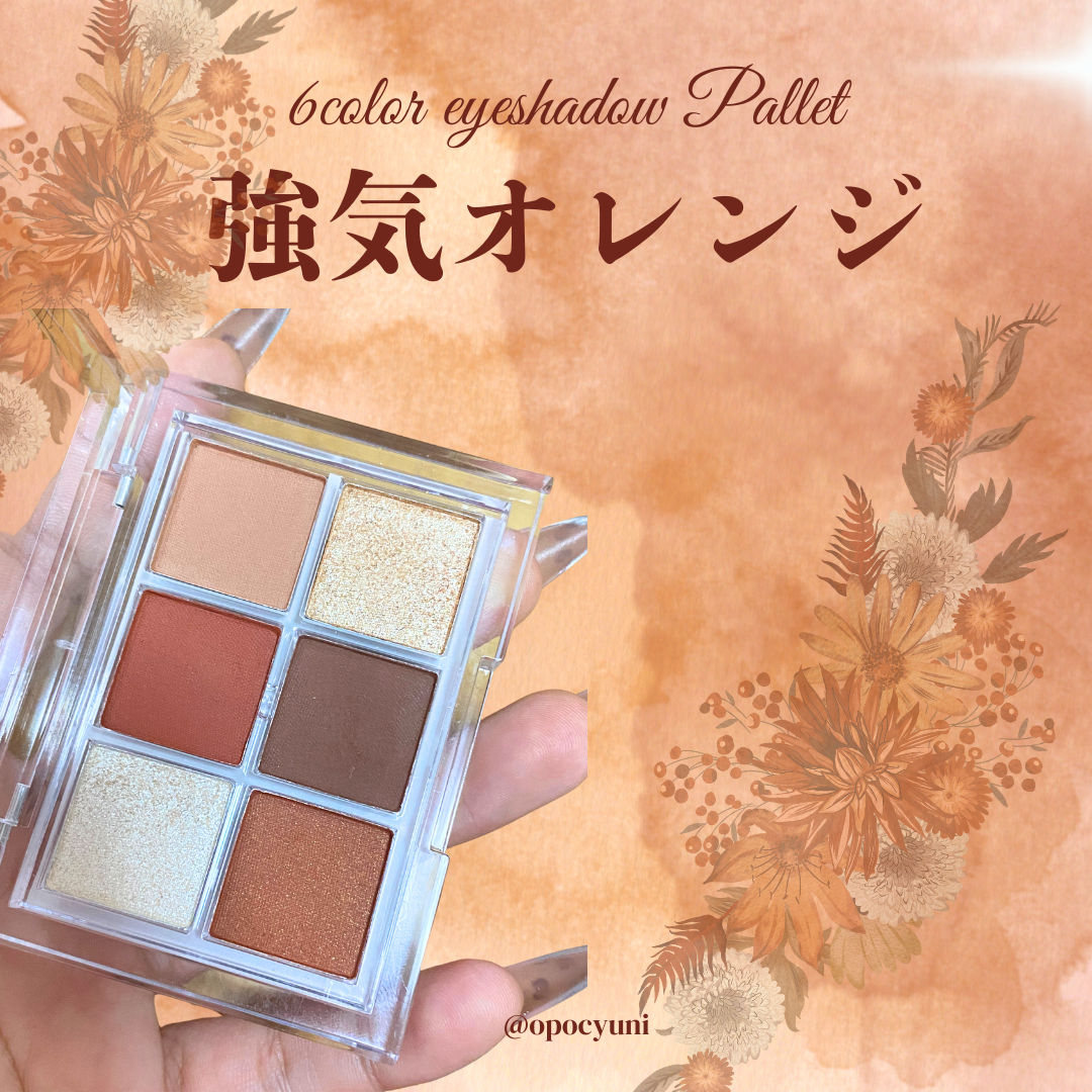 BEAUTIFUL DE6色アイシャドウパレット/ピコモンテ/アイシャドウパレットを使ったクチコミ(1枚目)