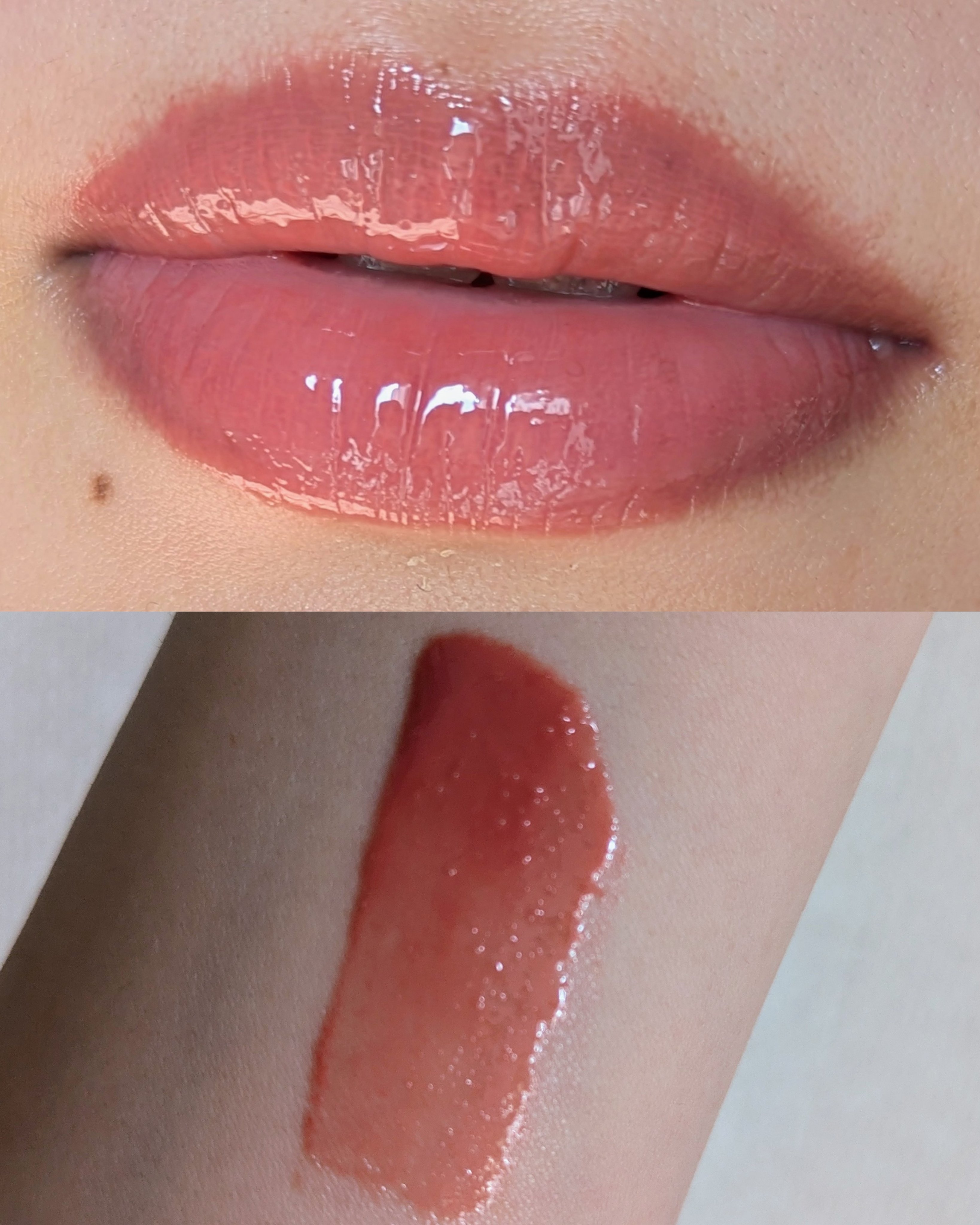 ウォンジョンヨ　キャンディーグロウティント 03 ピーチスクイーズ/Wonjungyo/リップティントを使ったクチコミ（2枚目）