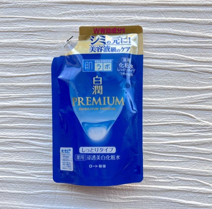 白潤プレミアム薬用浸透美白化粧水 170ml(つめかえ用)/肌ラボ/化粧水を使ったクチコミ(1枚目)