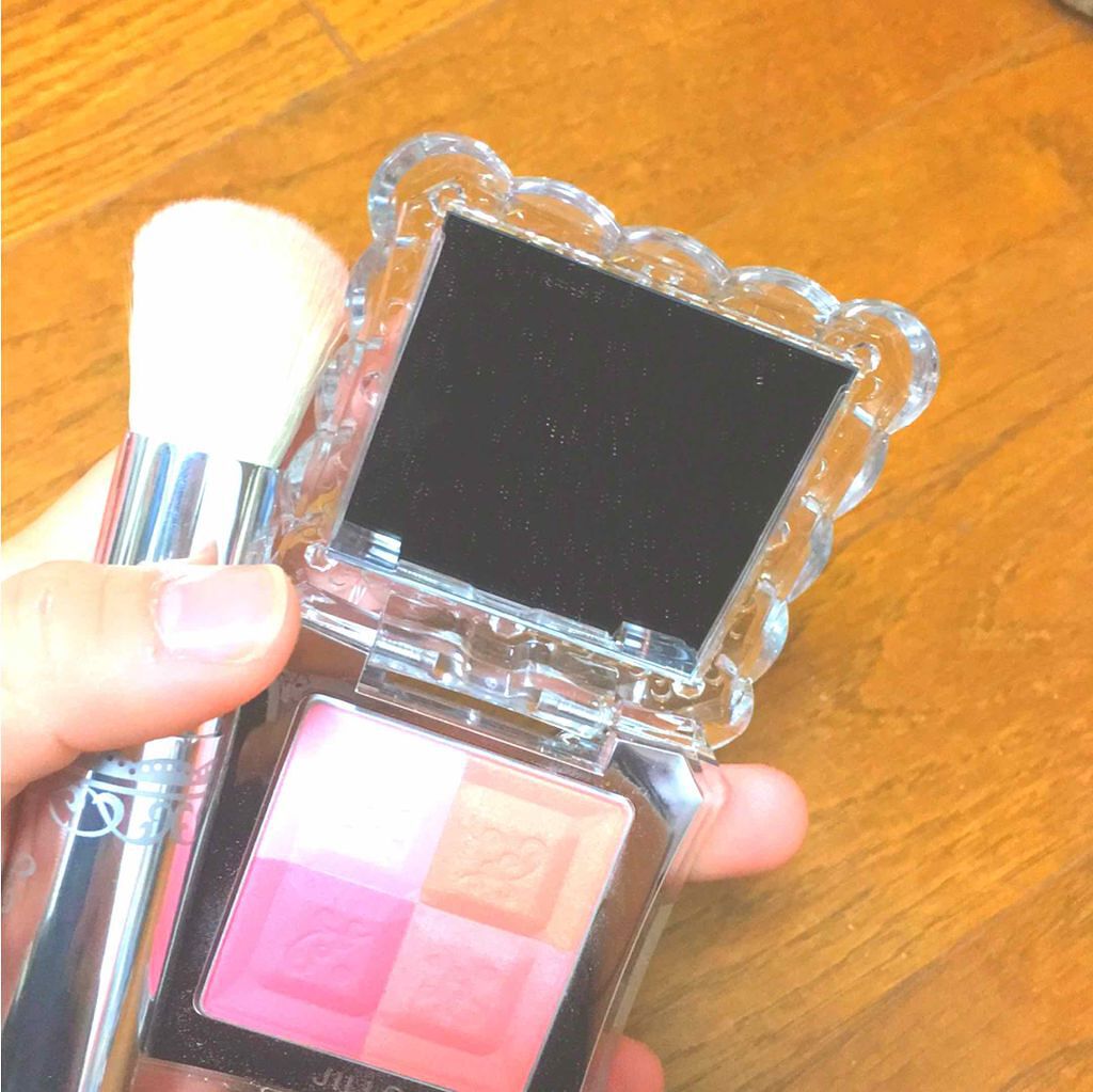 ミックスブラッシュ コンパクト N/JILL STUART/パウダーチークを使ったクチコミ（1枚目）