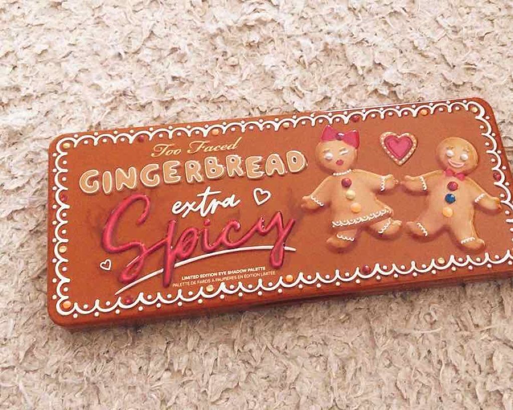  ジンジャーブレッド スパイス アイシャドウ パレット/Too Faced/アイシャドウパレットを使ったクチコミ（1枚目）