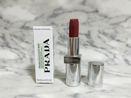 モノクローム ウェイトレス リップカラー(スムース ナイロン)/PRADA BEAUTY/口紅を使ったクチコミ(1枚目)