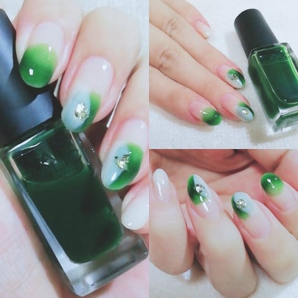 ネイルホリック Juicy color GR702/ネイルホリック/マニキュアを使ったクチコミ(2枚目)